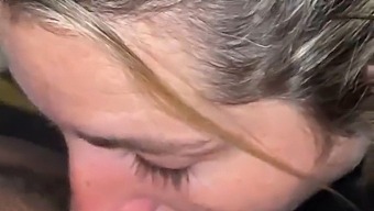 Rich Blonde Performs Oral Sex On Black Man And His Wife